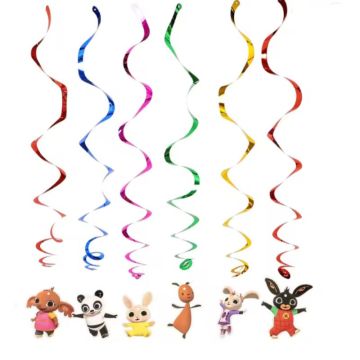 Διακοσμητικά Oροφής Swirl Bing (6 τεμ)