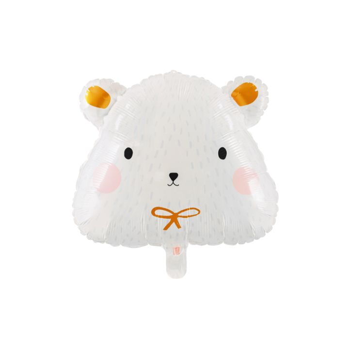 Foil Balloon Polar Bear 42x36cm.