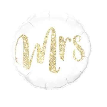 Foil Balloon ''Mrs'' 45cm.