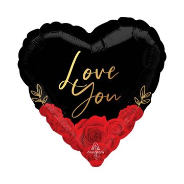 Foil balloon ''I love you'' 43cm