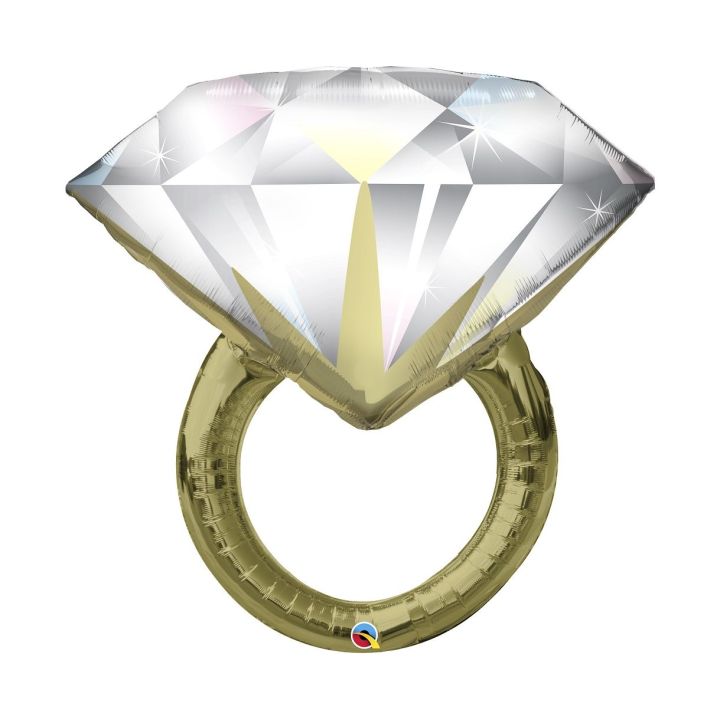 Foil ballοon shiny ring 94cm.