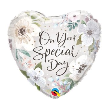 Foil balloon ''on your special day'' 46cm