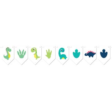 Dinosaurs happy banner 300cm.