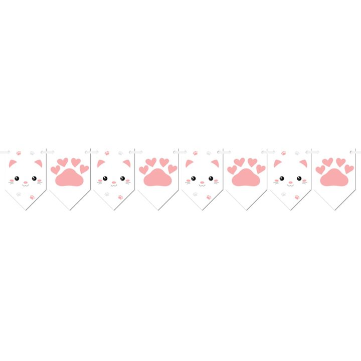 Birthday Banner Kitty 300cm.