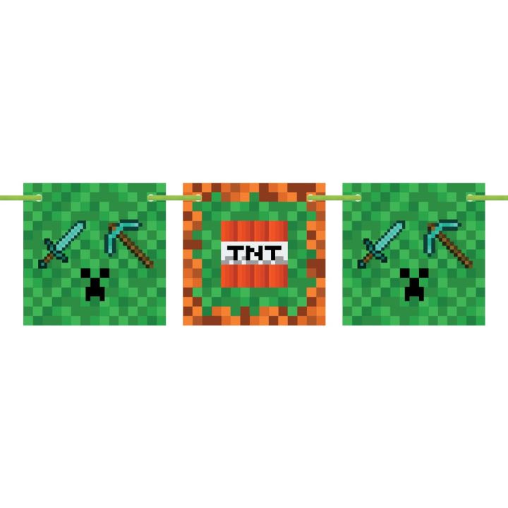 Minecraft Banner 300cm.