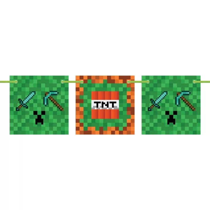 Minecraft Banner 300cm.