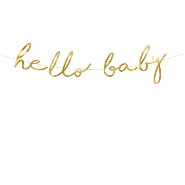 Μπανερ ''Hello Baby'' 70 x 18εκ.