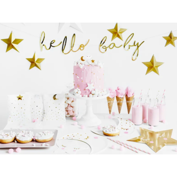 Banner ''Hello Baby''  70 x 18cm.