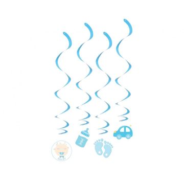 Hanging Decoration ''Baby Boy'' 4pcs.