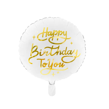 Foil balloon ''Happy Birthday to you'' 35cm