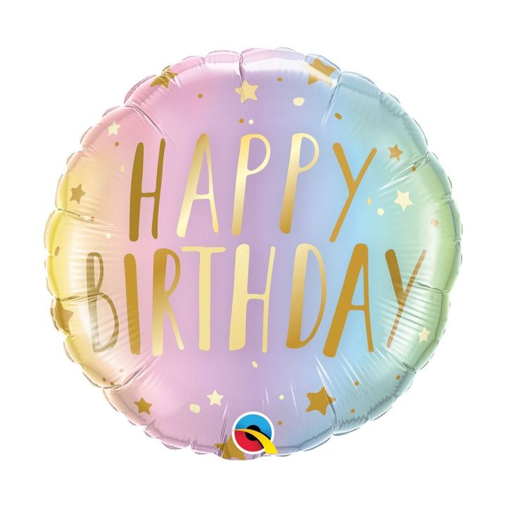 Foil balloon ombre 46cm.