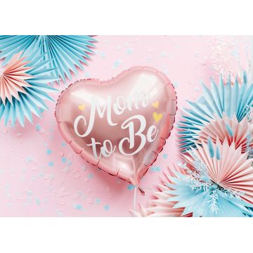 Foil Balloon Heart ''Mom To Be'' 35cm.