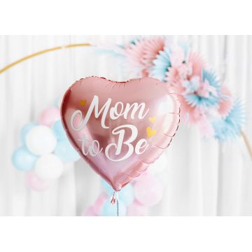 Foil Balloon Heart ''Mom To Be'' 35cm.