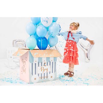 Surprise Box ''Boy or Girl'' For Gender Reveal. 60x40x60