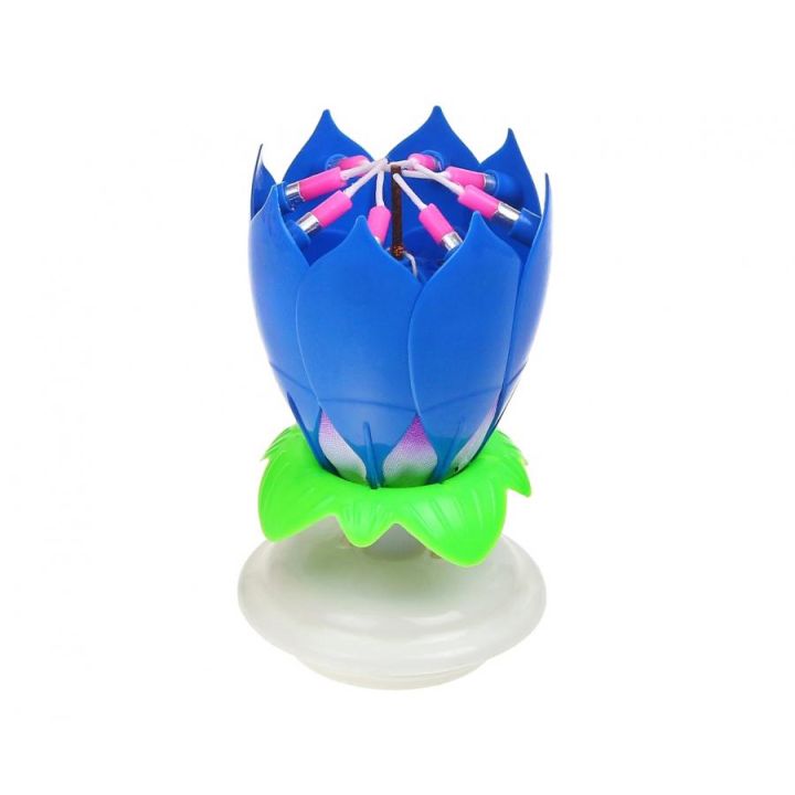 Flower Music Candle.