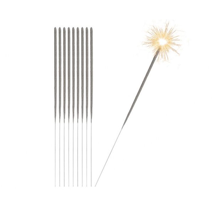 Sparklers 10pcs, 25cm.