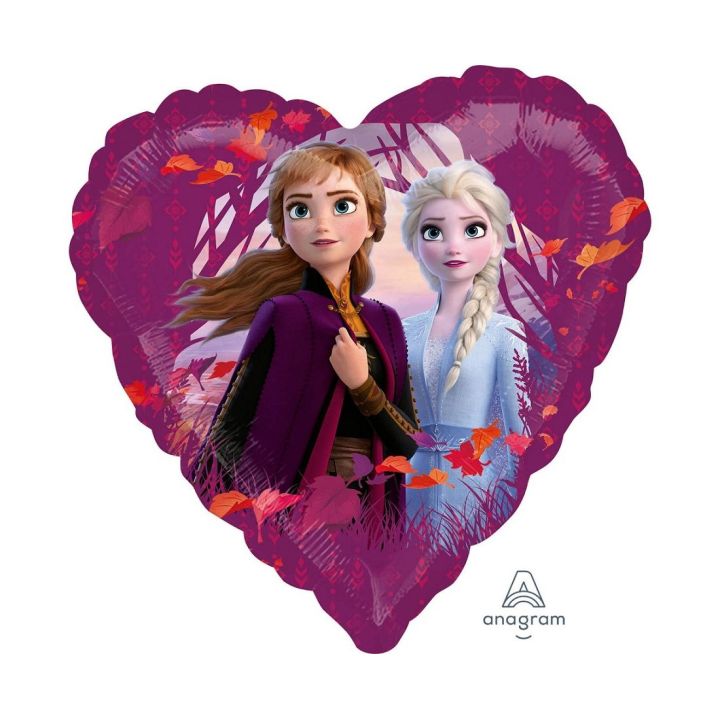 Foil balloon Frozen Anna and Elsa 43 cm