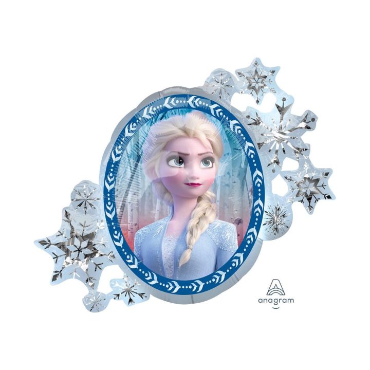 Double-Side Foil Balloon Elsa & Anna 66cm