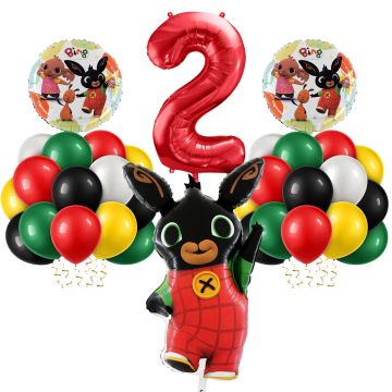 Bing Rabbit Set Balloons No 2 (24pcs)