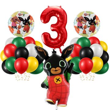 Bing Rabbit Set Balloons No 3 (24pcs)