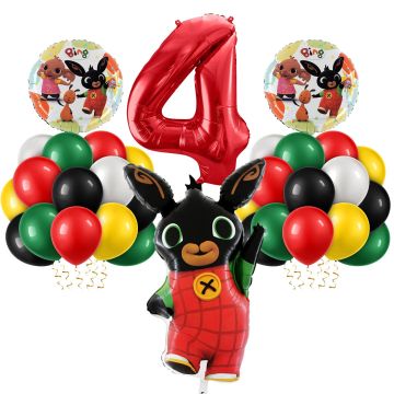 Bing Rabbit Set Balloons No 4 (24pcs)