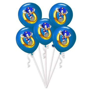 Sonic Balloons 5pcs
