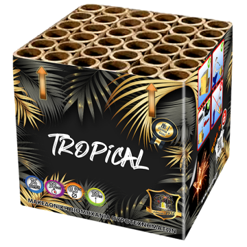 Aerial Fireworks Cake 36 Shots ''Tropical''