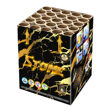 Aerial Fireworks Cake 25 Shots Stone