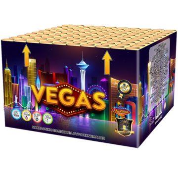 Aerial Fireworks Cake 100 Shots Vegas