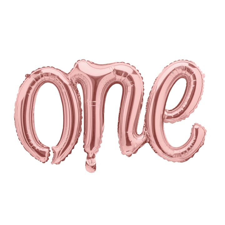 Foil Balloon ''ONE''  66x37cm