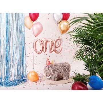 Foil Balloon ''ONE''  66x37cm