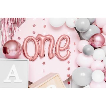 Foil Balloon ''ONE''  66x37cm