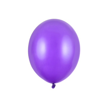 Latex balloons purple pearl, 10pcs, 30cm