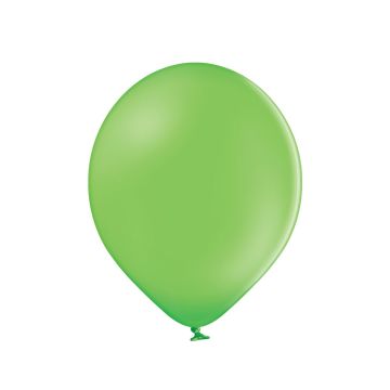 Latex balloons light green 10pcs, 30cm.