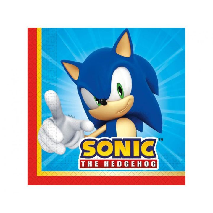 Napkins Sonic 20pcs