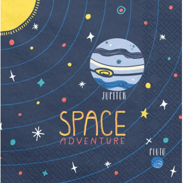 Napkins Space 20pcs. 33x33cm.