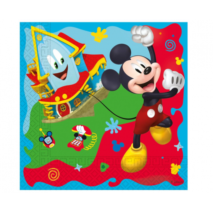 Napkins Mickey Mouse 20pcs. 33x33cm.