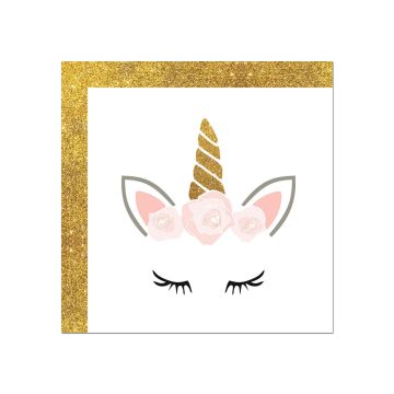 Napkins Magic Unicorn 33x33cm