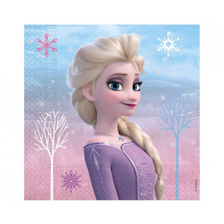 Napkins Frozen 20pcs. 33x33cm.