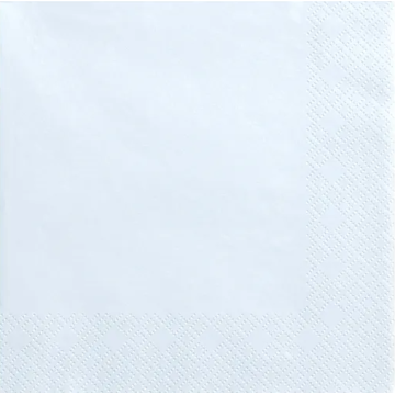 Napkins Light Blue 20pcs, 33x33cm.