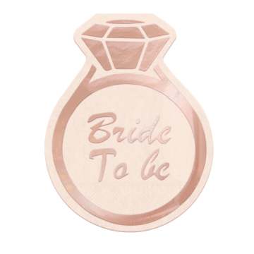 Ring Napkins ''Bride to be'' 10pcs.