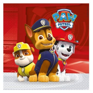 Napkins Paw Patrol 20pcs. 33x33cm.