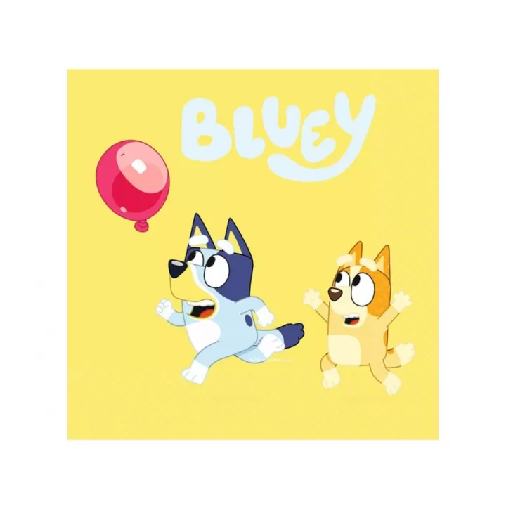 Χαρτοπετσετες Bluey 16τμχ