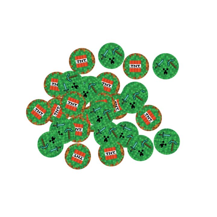 Minecraft Confetti 36pcs.