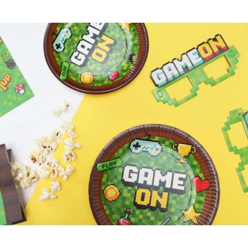 Paper Glasses Game on Minecraft Masks 6pcs.