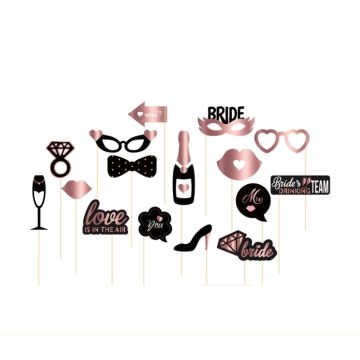 Photo props for a bachelorette party 16 pcs.