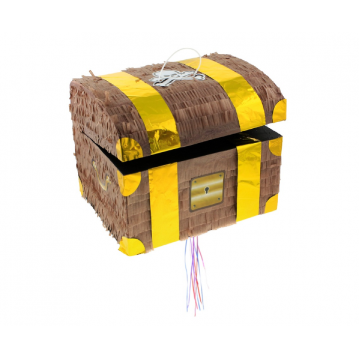 Treasure Box Pinata 30x25x34cm.