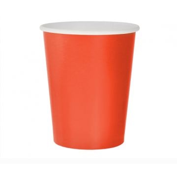 Paper Cups Red 270ml. 14pcs.