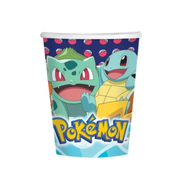 Ποτηρια παρτυ Pokemon 250ml 8τεμ