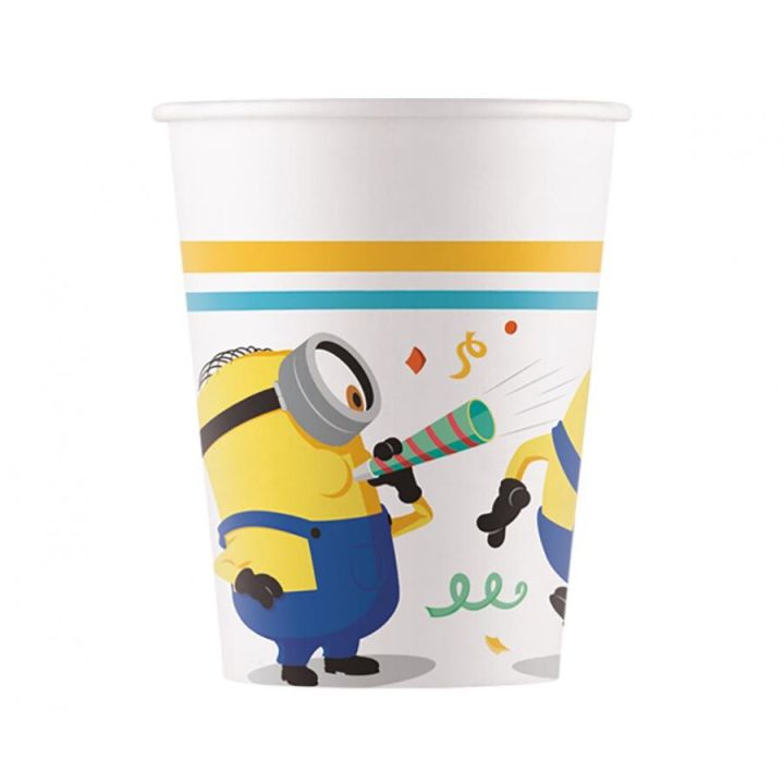 Party Cups Minions 200ml 8pcs